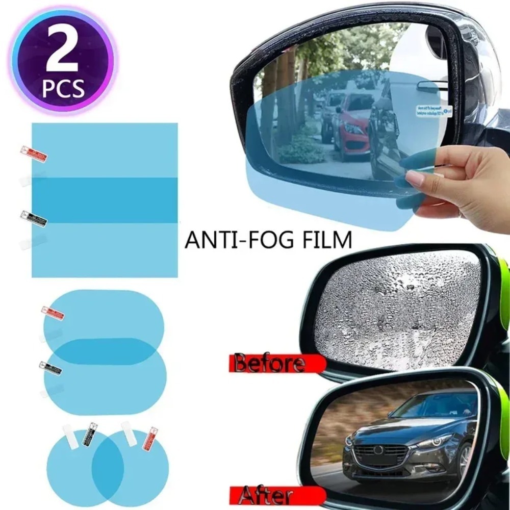 Anti Glare Car Rearview Mirror Film - Film Pelindung Kaca Spion Mobil Anti