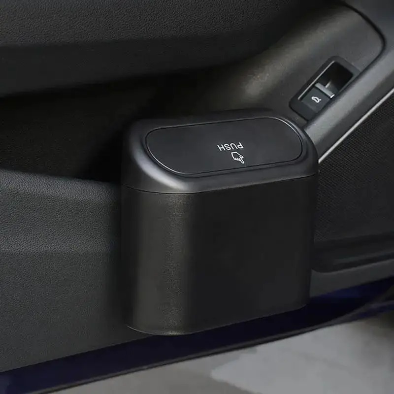 Waterproof Car Trash Can With Lid - Tempat Sampah Mobil Mini dengan Tutup