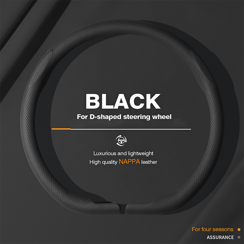 Car Steering Wheel Cover Anti Slip Breathable - Kompatibel dengan Sarung Setir Mobil Cupra