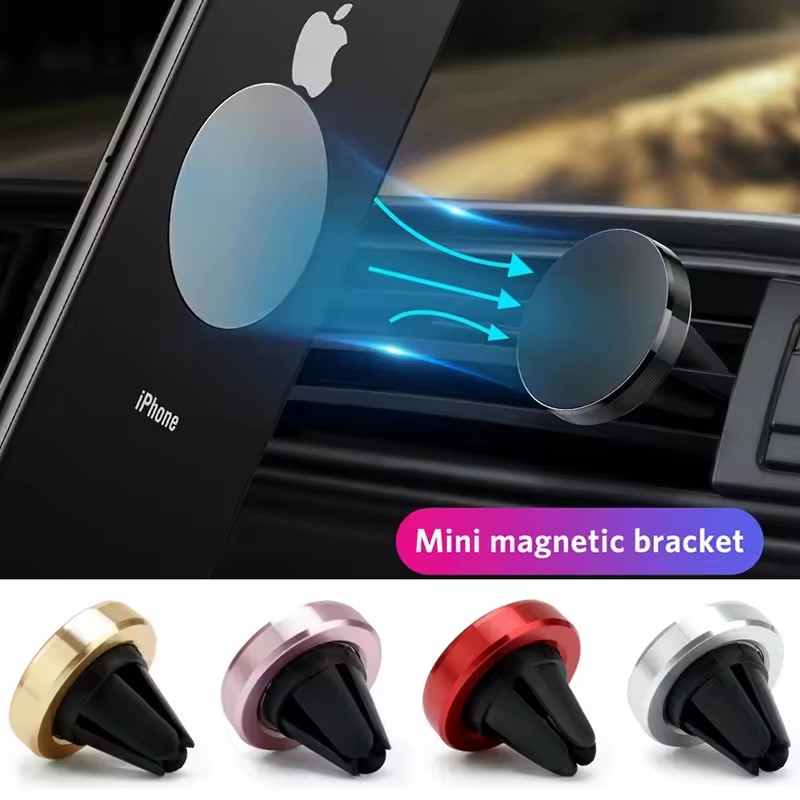 Magnetic Phone Holder For Car Vent - Dudukan Ponsel Magnetik di Mobil, Penyangga