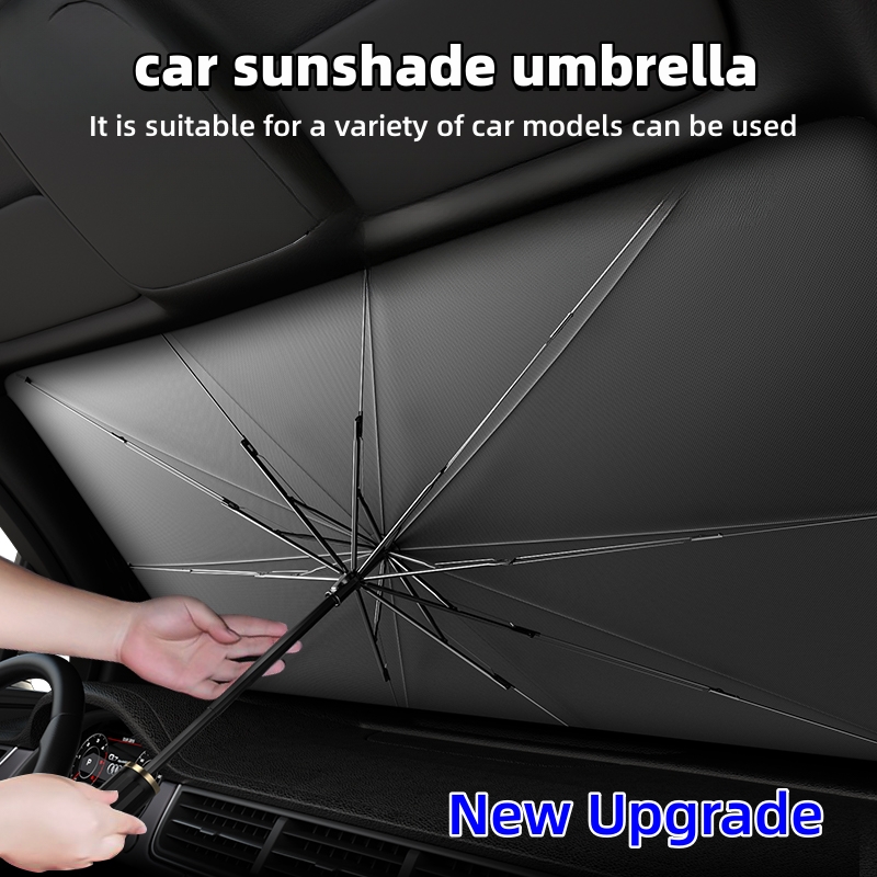 Car Sunshade Windshield Umbrella Foldable - Payung Pelindung Kaca Depan Mobil, Payung