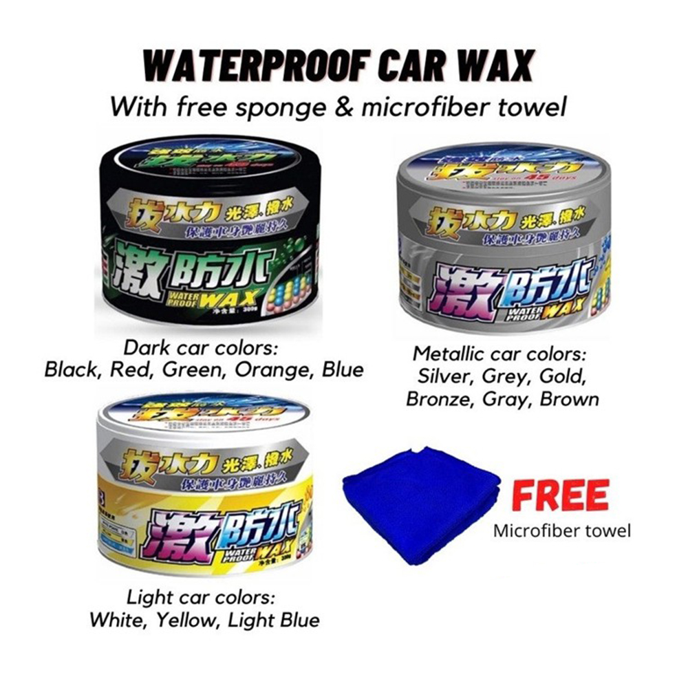 Car Scratch Repair Polishing Wax Paste - Pasta Pemoles Lilin Mobil Kristal Lilin