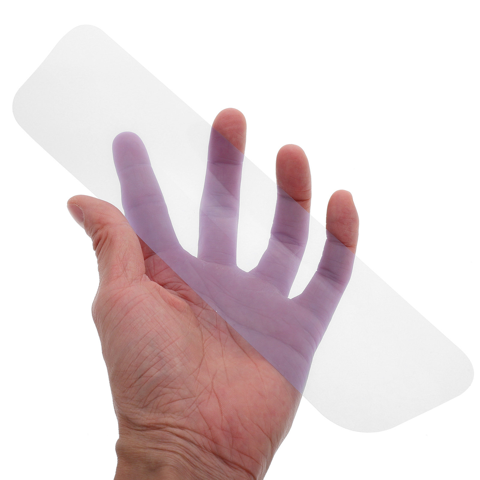 Anti Glare Car Rearview Mirror Film - 1 Set Film Anti-Kabut untuk Kaca
