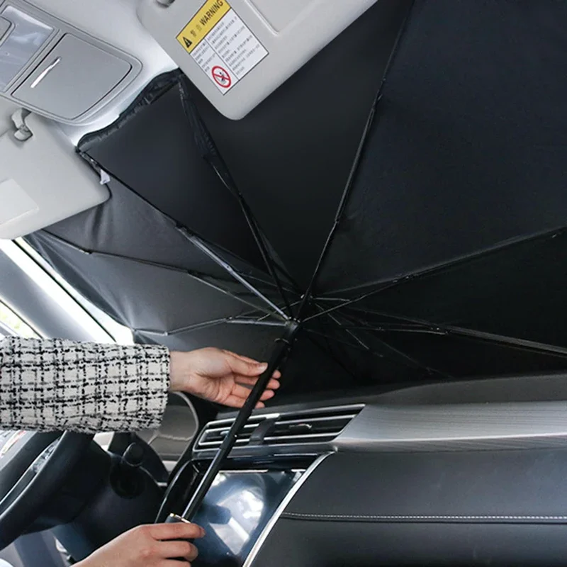 Car Sunshade Windshield Umbrella Foldable - Penutup Kaca Depan Mobil Lipat, Pelindung