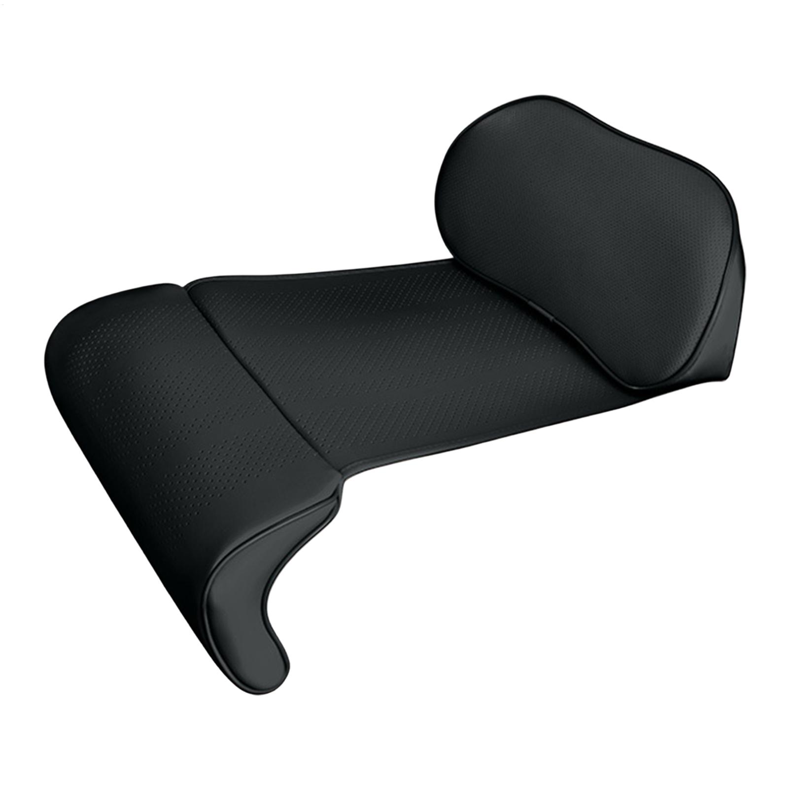 Memory Foam Car Neck Pillow Lumbar Support - Bantalan Kursi Mobil Ergonomis Nyaman Universal