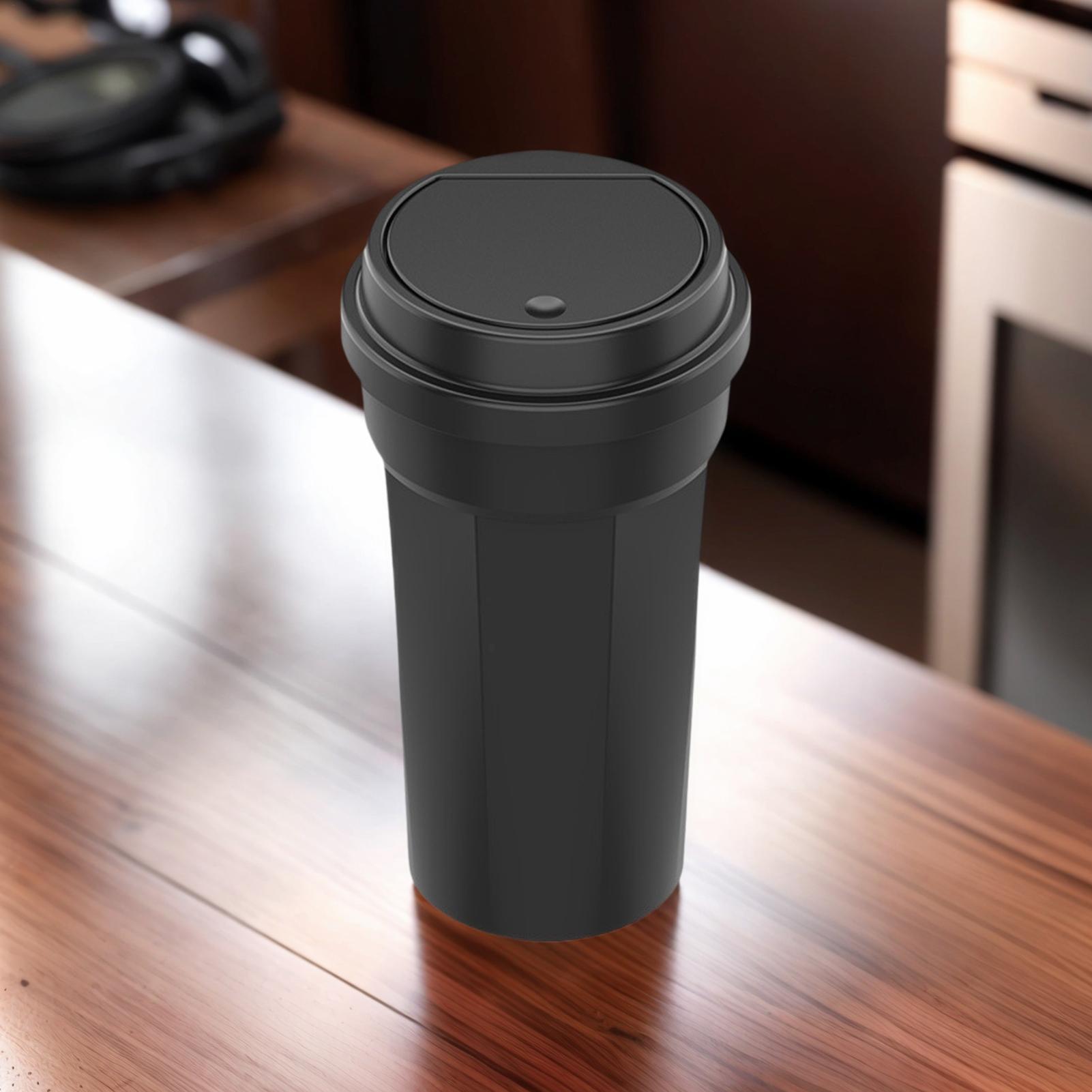 Waterproof Car Trash Can With Lid - Tempat Sampah Mobil Tempat Gelas Serbaguna