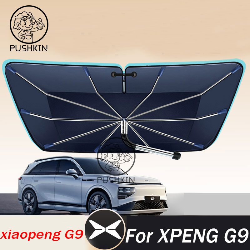 Car Sunshade Windshield Umbrella Foldable - Untuk XPENG G9 XIAOPENG G9 2027