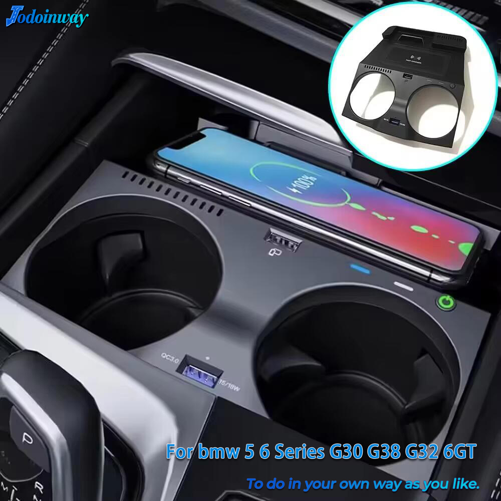 Wireless Car Charger Mount Fast Charging - Pengisi Daya Nirkabel Dudukan Ponsel Mobil