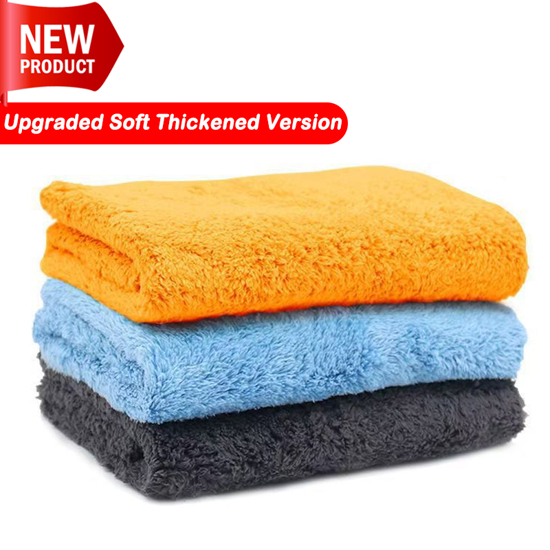 Microfiber Car Drying Towel Super Absorbent - Handuk Cuci Mobil Serat Mikro Tebal