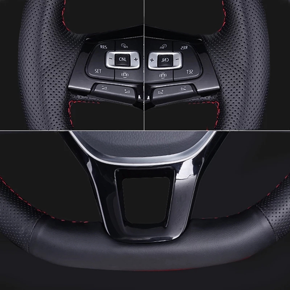 DIY disesuaikan untuk KIA K5 D - Car Steering Wheel Cover Anti Slip Breathable ulasan dan harga