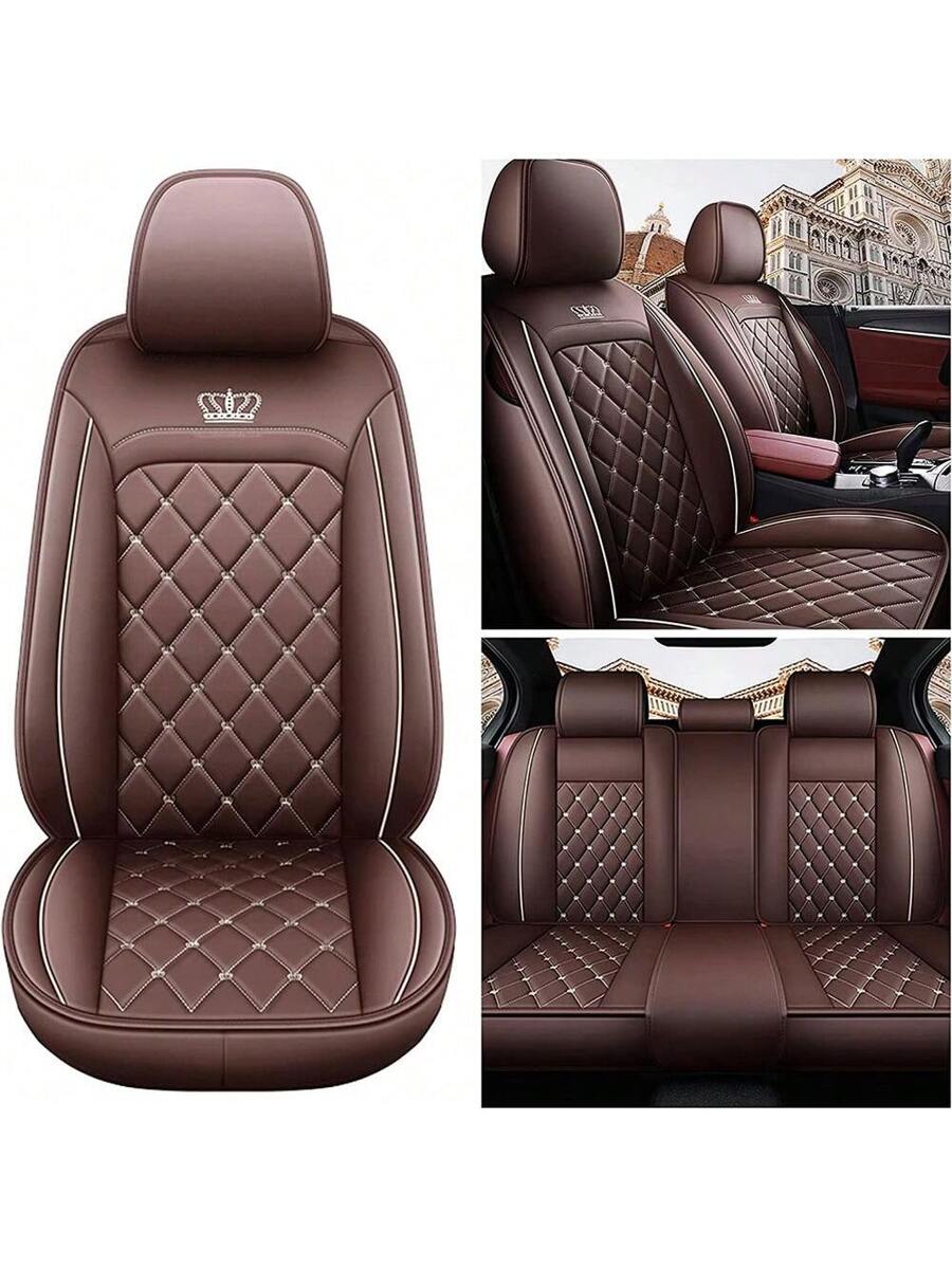 Sarung Jok Mobil Kulit PU Depa - Leather Car Seat Covers Full Set Universal ulasan dan harga