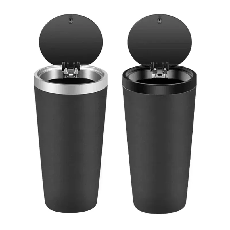 Untuk Tempat Cangkir Penyimpan - Waterproof Car Trash Can With Lid ulasan dan harga