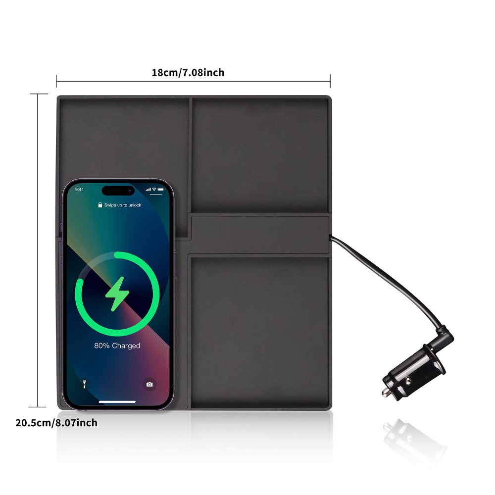 Alas Pengisi Daya Nirkabel Mob - Wireless Car Charger Mount Fast Charging ulasan dan harga