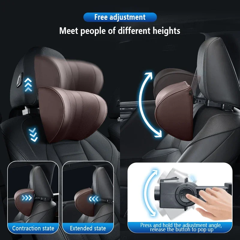 Bantal sandaran kepala kursi m - Memory Foam Car Neck Pillow Lumbar Support ulasan dan harga