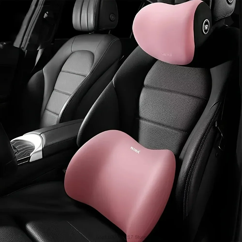 Bantal Penyangga Leher Sandara - Memory Foam Car Neck Pillow Lumbar Support ulasan dan harga