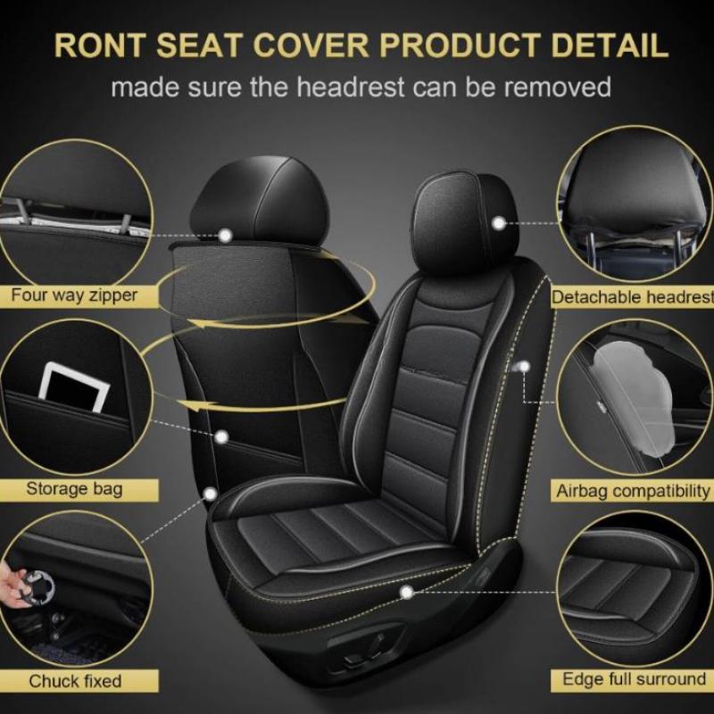 Sarung Jok Mobil Universal Hit - Leather Car Seat Covers Full Set Universal ulasan dan harga