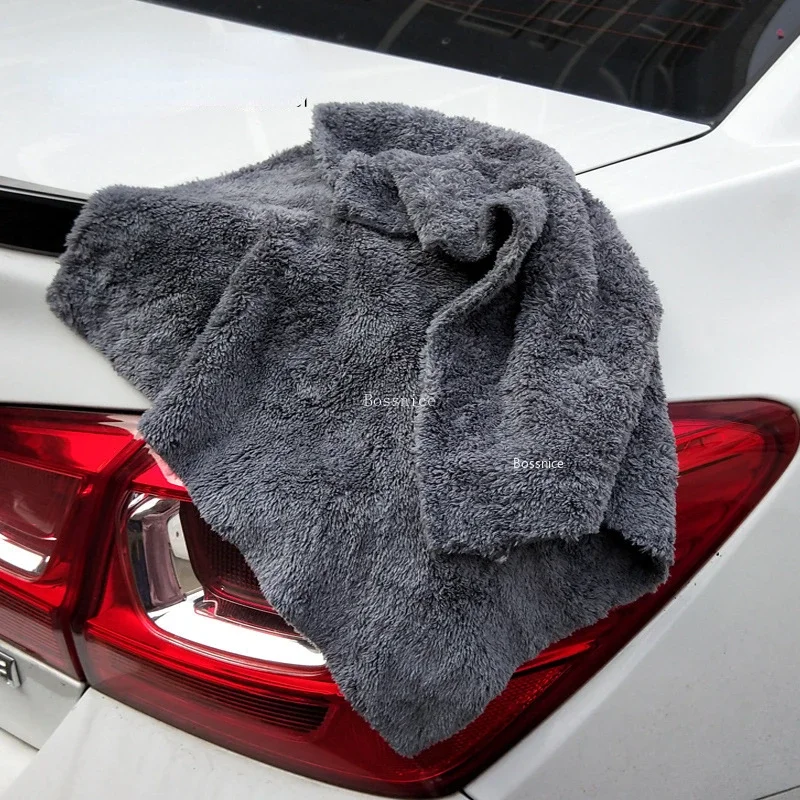 350GSM 40X40CM Handuk Microfib - Microfiber Car Drying Towel Super Absorbent ulasan dan harga