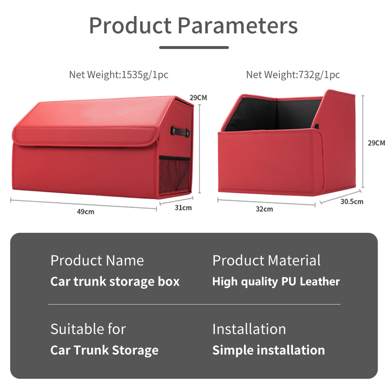 Untuk Porsche Cayenne Macan Pa - Car Trunk Organizer Foldable Storage Box ulasan dan harga