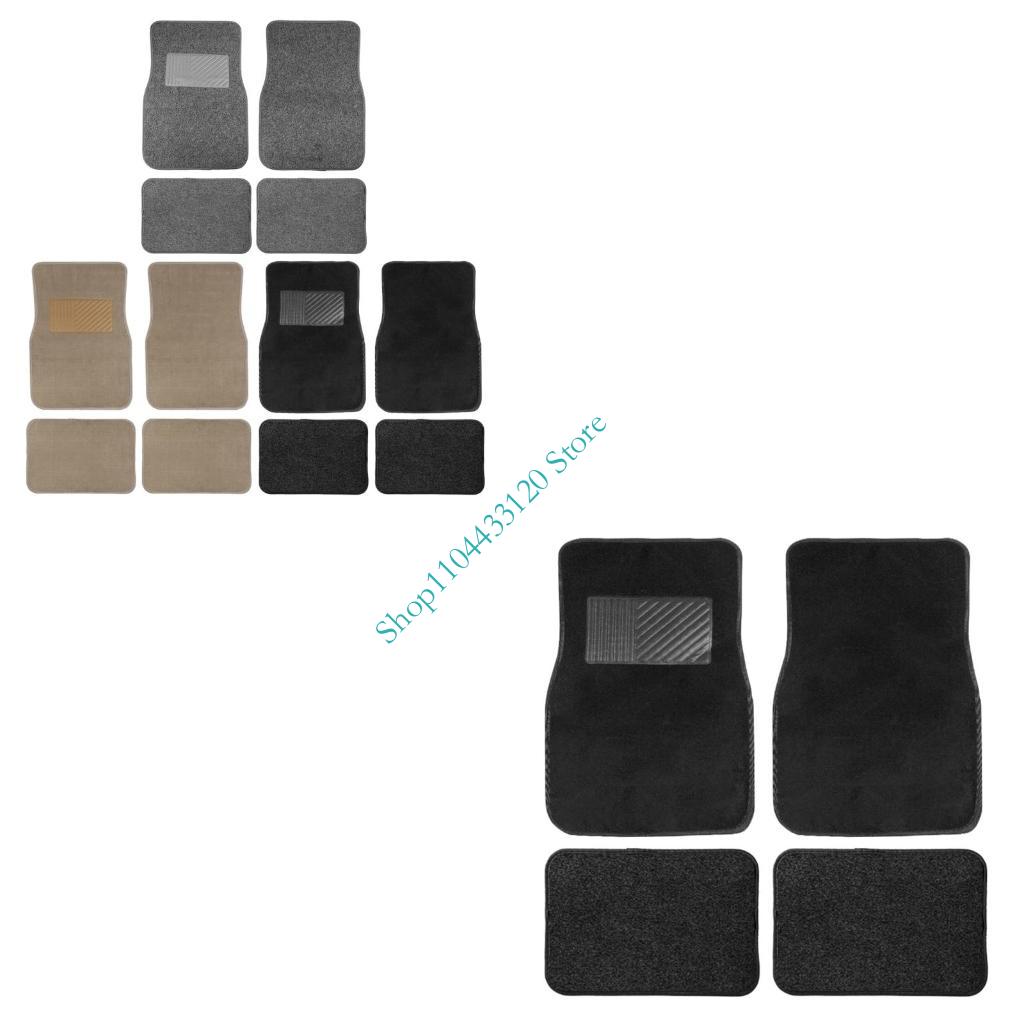 0XXD 4PCS Universal Lantai Tik - Car Floor Mats Universal Waterproof Leather ulasan dan harga