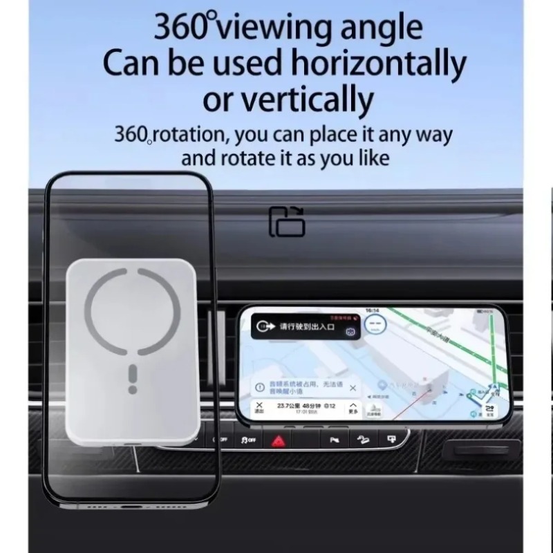 Pengisi Daya Nirkabel Magnetik - Magnetic Phone Holder For Car Vent ulasan dan harga