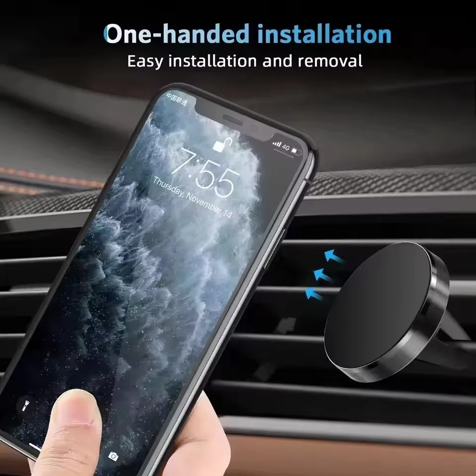 Dudukan Ponsel Magnetik di Mob - Magnetic Phone Holder For Car Vent ulasan dan harga