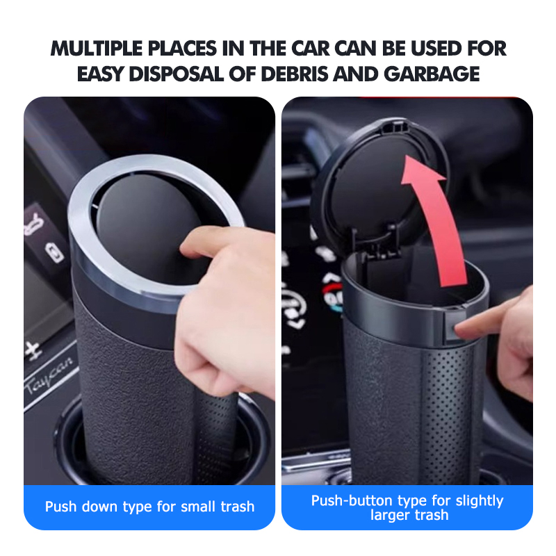 Tempat Sampah Mobil Tahan Lama - Waterproof Car Trash Can With Lid ulasan dan harga