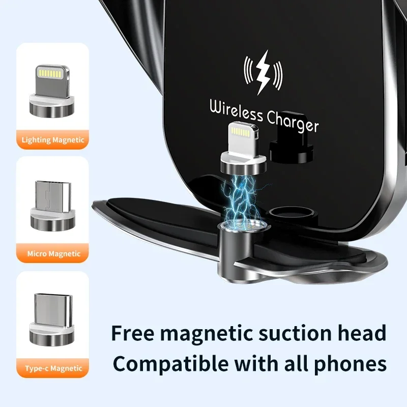 VIKEFON pengisi daya ponsel ni - Wireless Car Charger Mount Fast Charging ulasan dan harga
