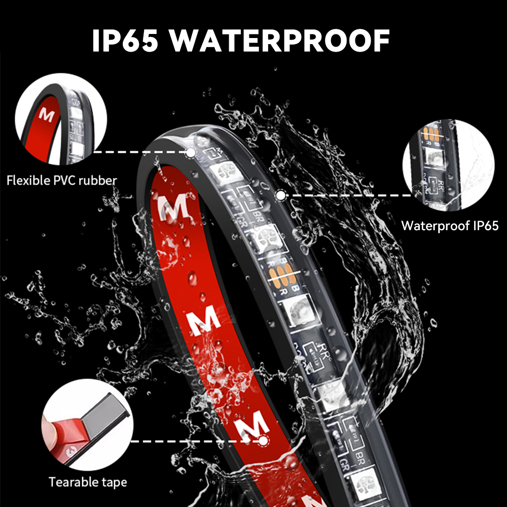 Lampu Ambient Interior Mobil R - Led Ambient Interior Car Lights App Control ulasan dan harga