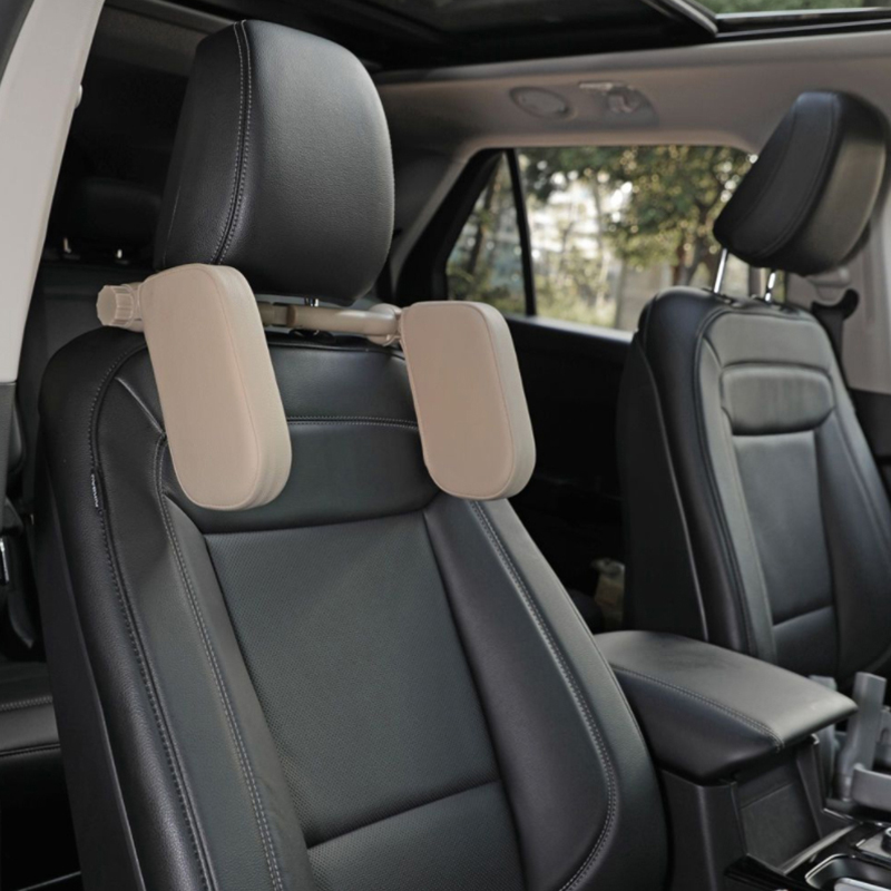 Bantal Sandaran Kepala Leher M - Memory Foam Car Neck Pillow Lumbar Support ulasan dan harga