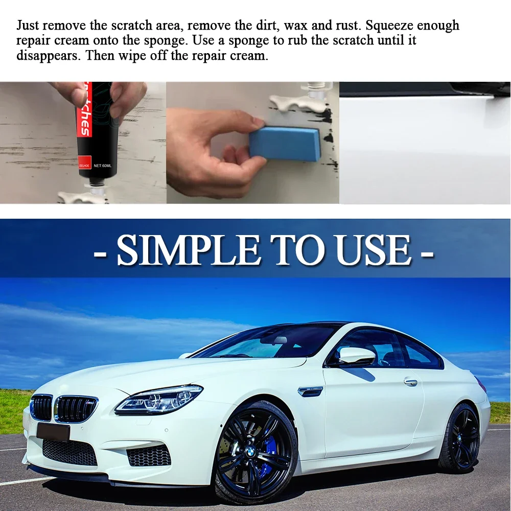 Pasta Pemoles Goresan Mobil, P - Car Scratch Repair Polishing Wax Paste ulasan dan harga