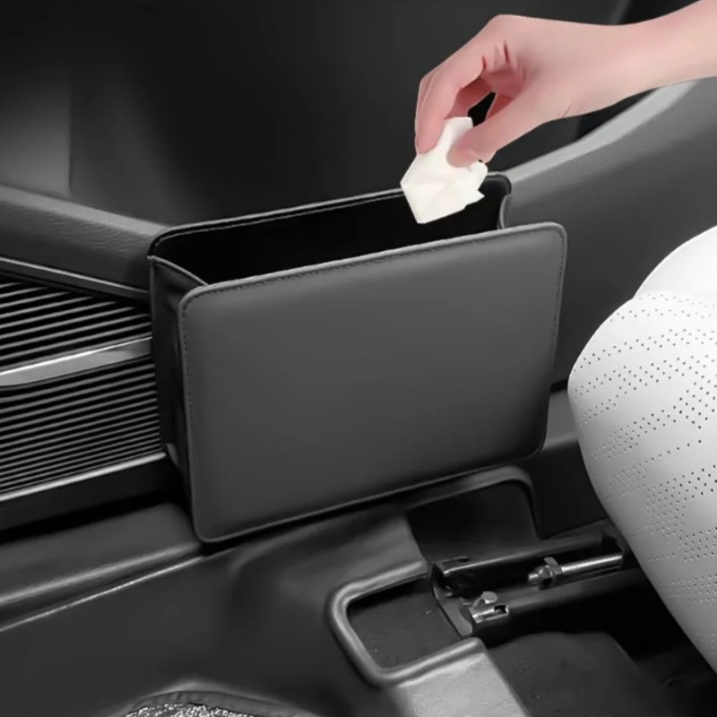 Kotak Penyimpanan Pintu Tempat - Waterproof Car Trash Can With Lid ulasan dan harga