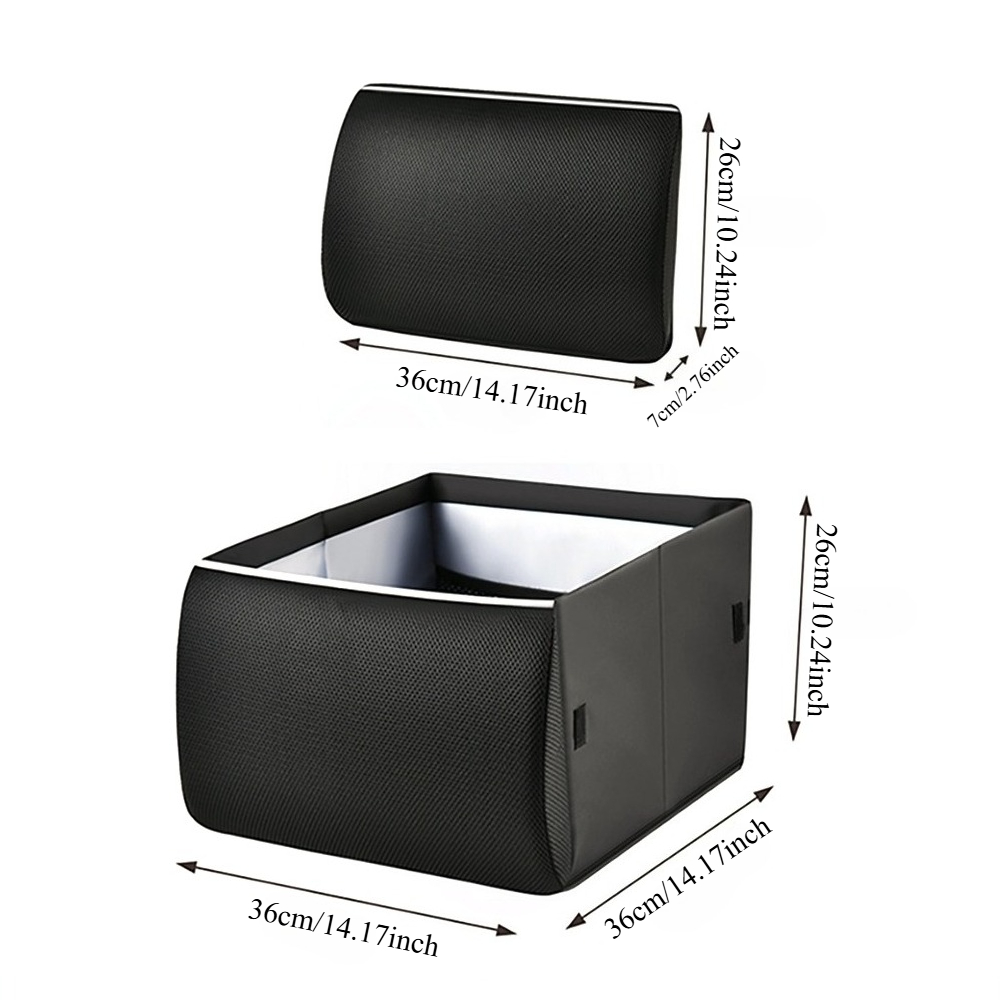 Kotak Penyimpanan Bantal Sanda - Car Trunk Organizer Foldable Storage Box ulasan dan harga
