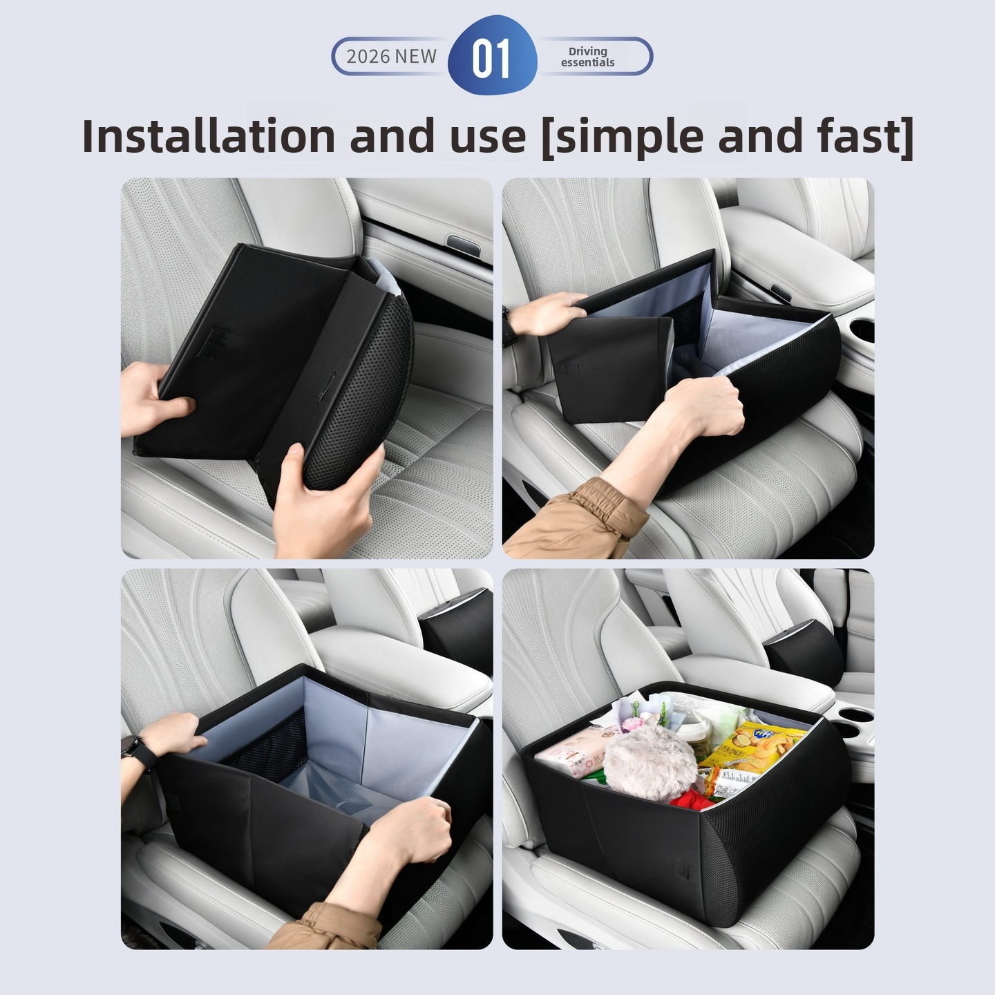 Kotak Penyimpanan Bantal Sanda - Car Trunk Organizer Foldable Storage Box ulasan dan harga