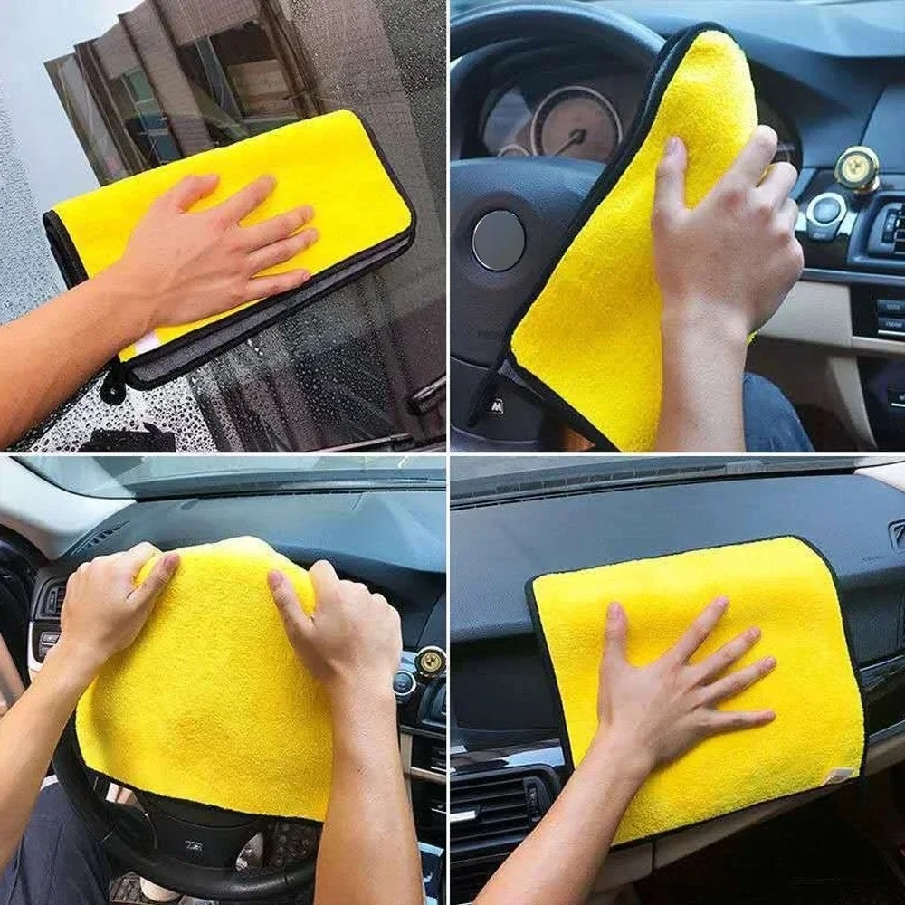 Kain Mikrofiber Mobil Dua Sisi - Microfiber Car Drying Towel Super Absorbent ulasan dan harga