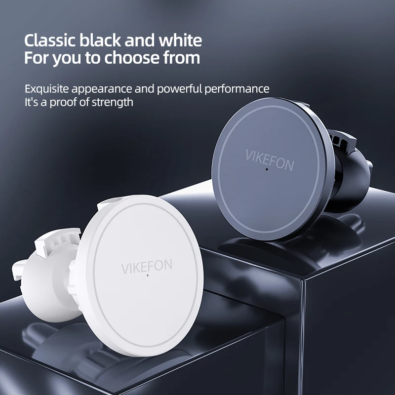 VIKEFON Pengisi Daya Nirkabel  - Magnetic Phone Holder For Car Vent ulasan dan harga