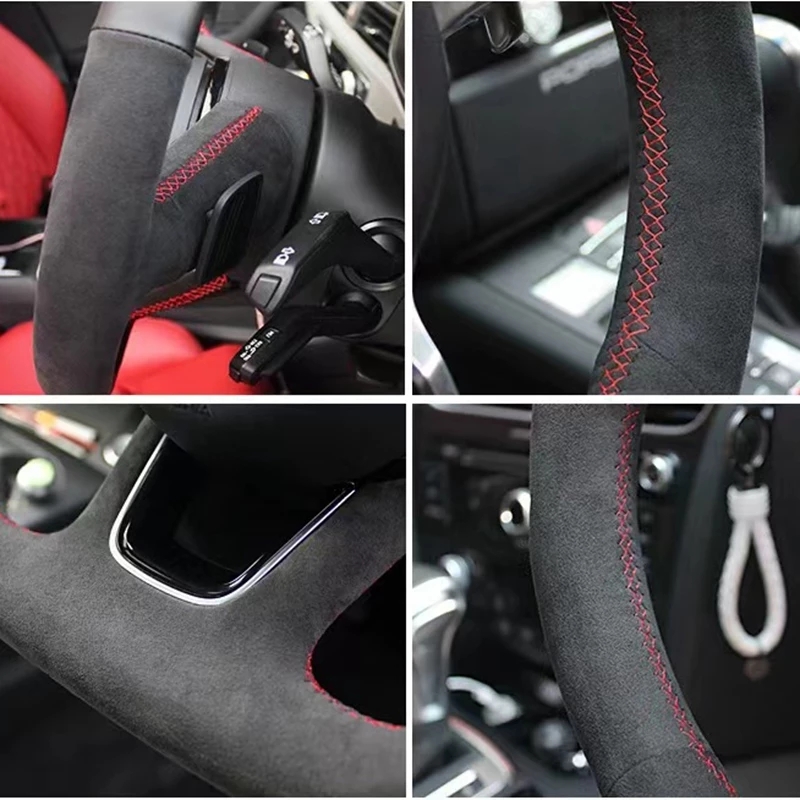 Penutup Roda Kemudi Mobil Kust - Car Steering Wheel Cover Anti Slip Breathable ulasan dan harga