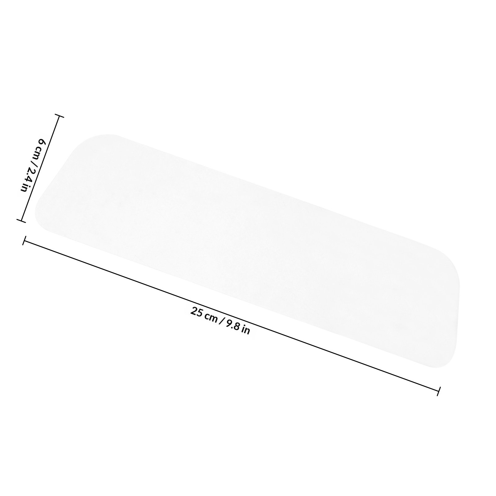 1 Set Film Anti-Kabut untuk Ka - Anti Glare Car Rearview Mirror Film ulasan dan harga