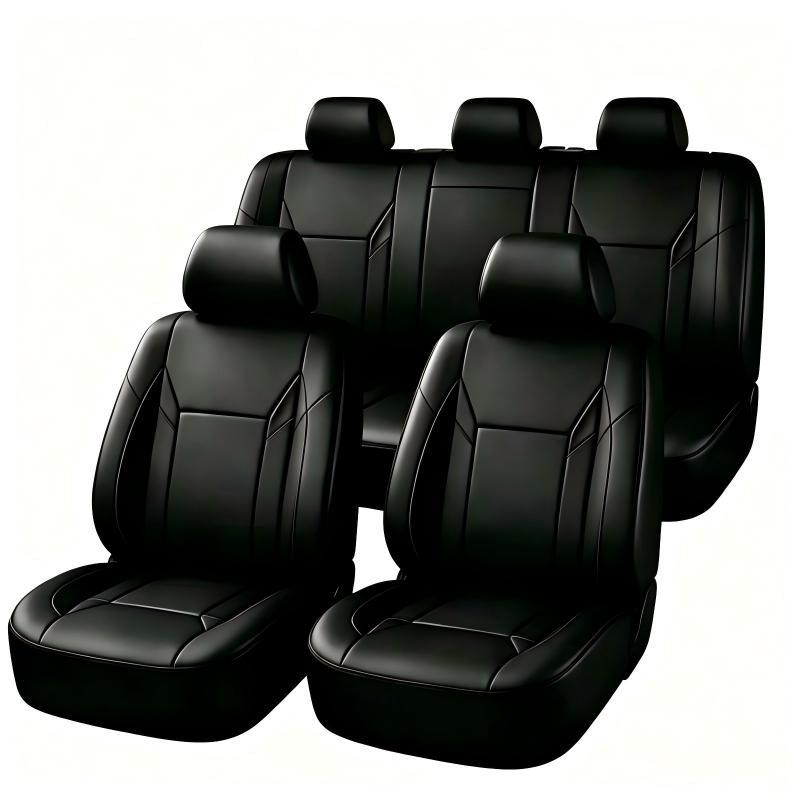 Sarung Jok Mobil Kulit PU Univ - Leather Car Seat Covers Full Set Universal ulasan dan harga
