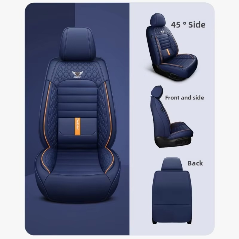 Sarung Jok Mobil Kulit PU Mewa - Leather Car Seat Covers Full Set Universal ulasan dan harga