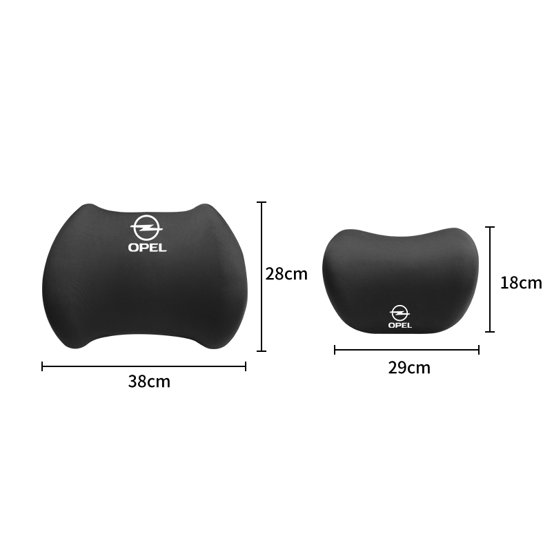 Bantal Leher Sandaran Kepala M - Memory Foam Car Neck Pillow Lumbar Support ulasan dan harga