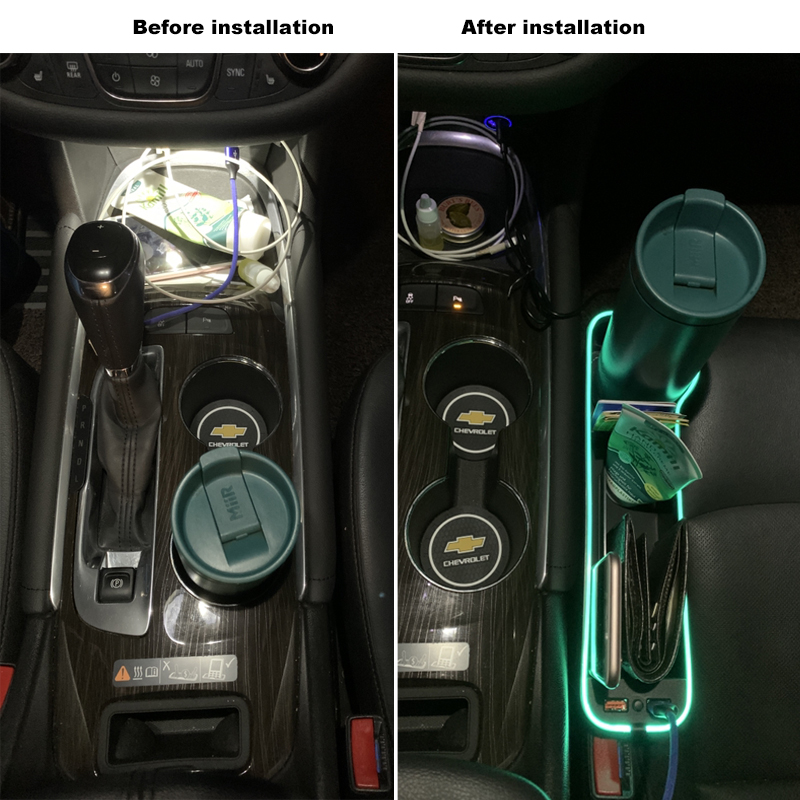 Kotak penyimpan celah kursi mo - Seat Gap Filler Organizer With Usb Charger ulasan dan harga