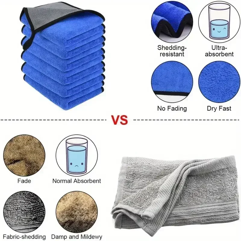 Handuk Pembersih Serat Mikro E - Microfiber Car Drying Towel Super Absorbent ulasan dan harga