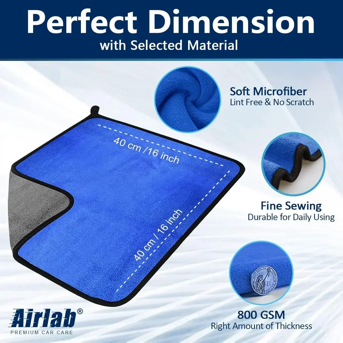 Handuk Pembersih Serat Mikro E - Microfiber Car Drying Towel Super Absorbent ulasan dan harga