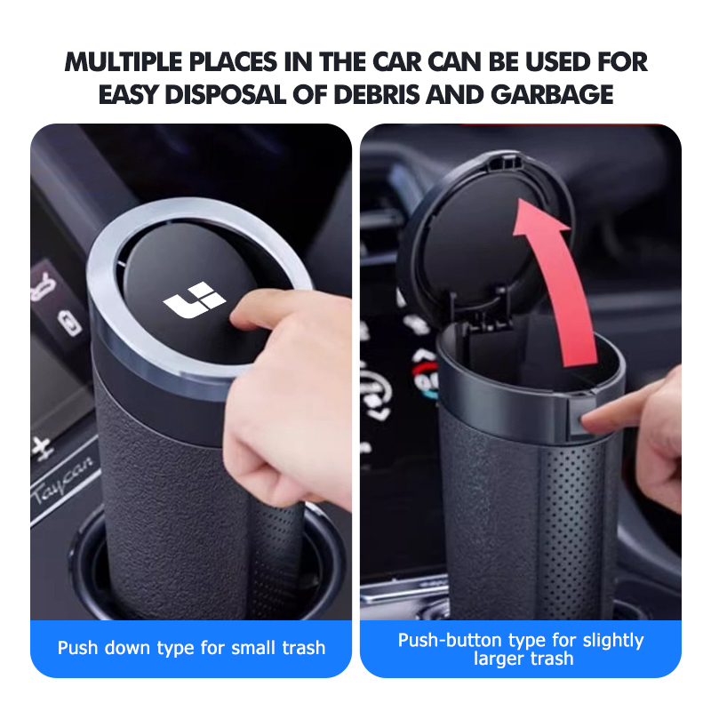 Tempat Sampah Mobil Tahan Lama - Waterproof Car Trash Can With Lid ulasan dan harga