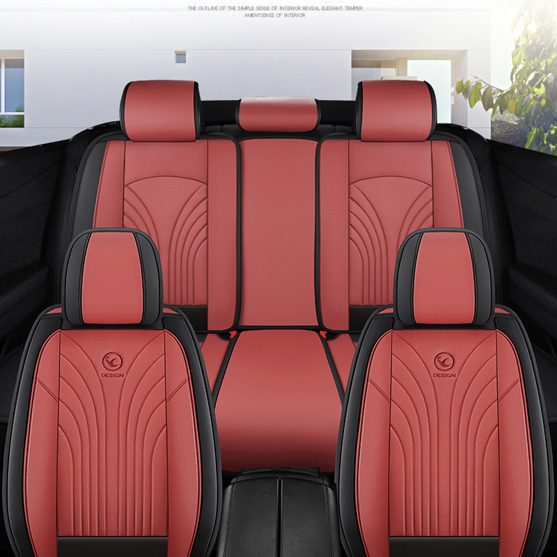 Sarung Jok Mobil untuk Changan - Leather Car Seat Covers Full Set Universal ulasan dan harga
