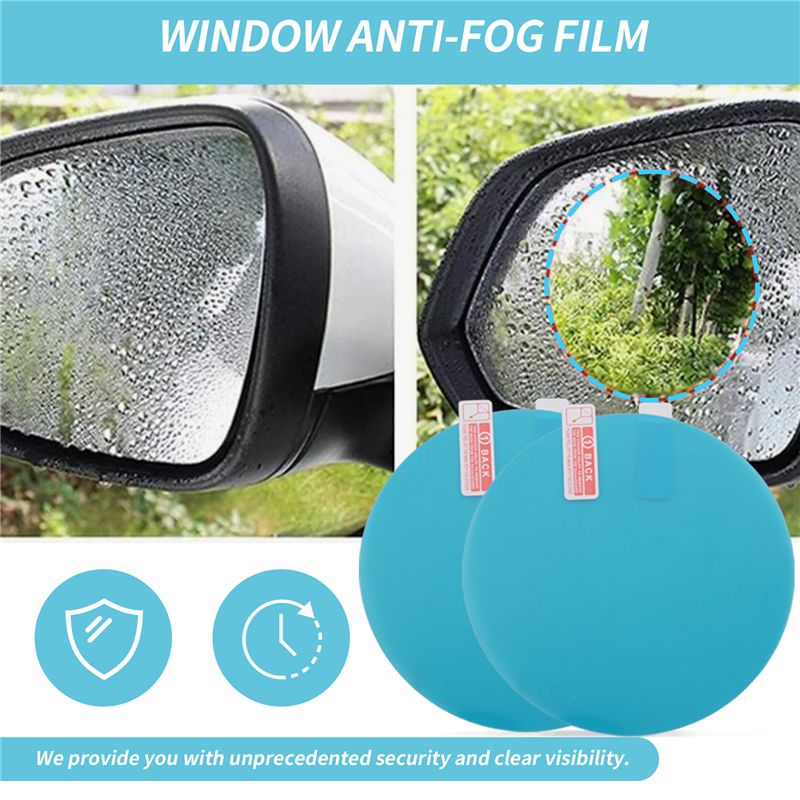 A10E-4 Buah Film Kaca Spion Mo - Anti Glare Car Rearview Mirror Film ulasan dan harga