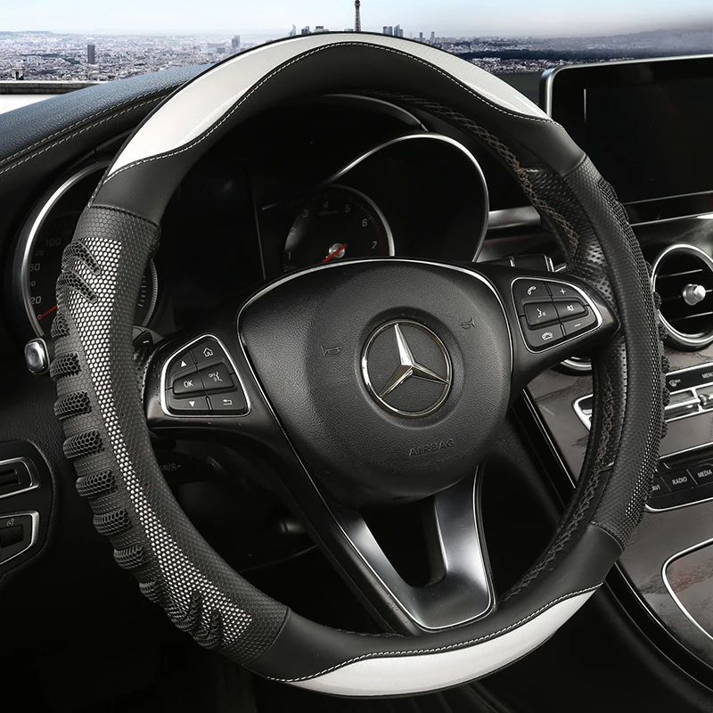 Penutup Roda Kemudi Mobil Sara - Car Steering Wheel Cover Anti Slip Breathable ulasan dan harga