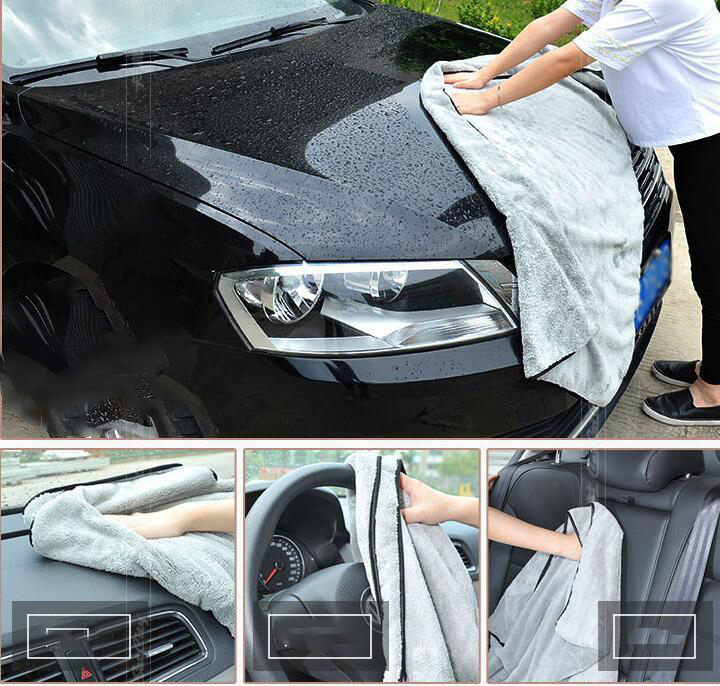 Handuk Cuci Mobil Serat Mikro  - Microfiber Car Drying Towel Super Absorbent ulasan dan harga