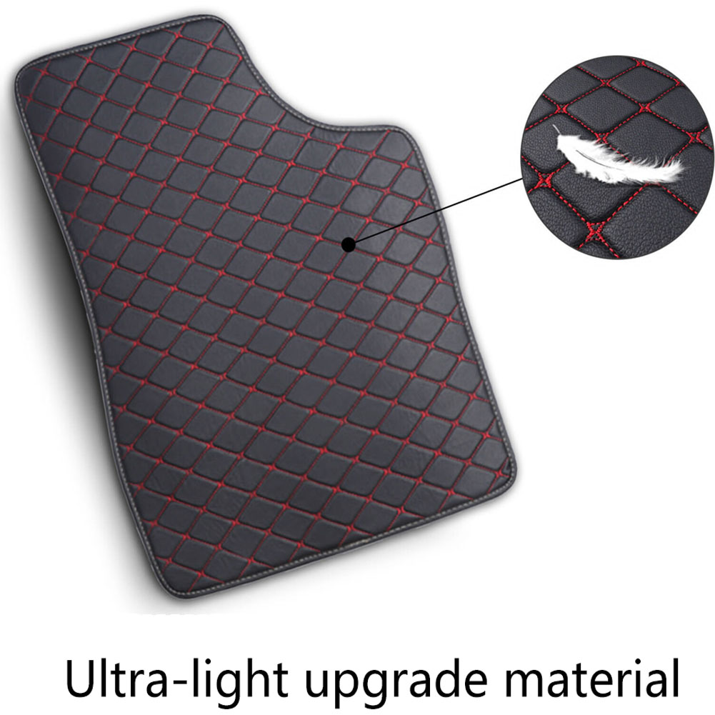 Tikar lantai mobil, kulit Univ - Car Floor Mats Universal Waterproof Leather ulasan dan harga
