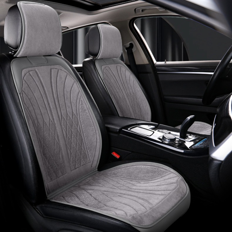 Pelindung Jok Mobil Kulit Sued - Leather Car Seat Covers Full Set Universal ulasan dan harga